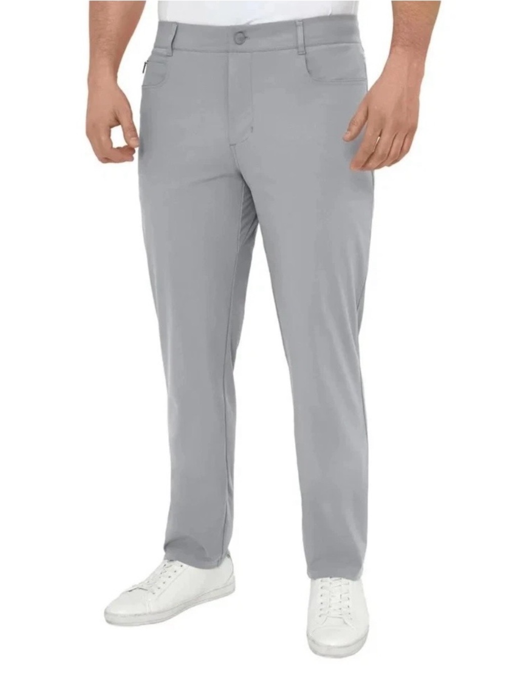 Modern Ambition Men's 5-Pocket
Pant Stretch Fabric Gray 32x32